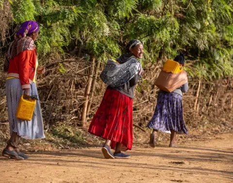 Marginpar Foundation water and road ethiopia